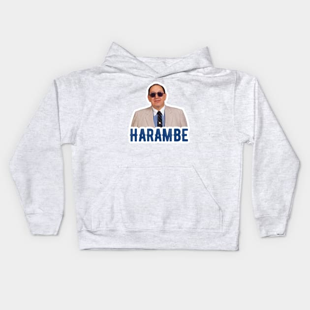 HARAMBE MONSOON Kids Hoodie by upursleeve